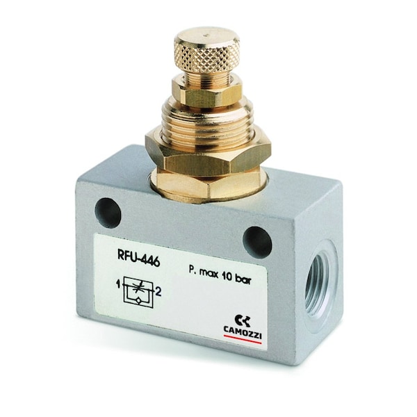 Camozzi Flow-Control Valve RFU 483-1/8 - main